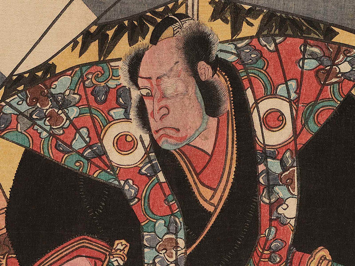 Sato Masakiyo tora from the series Mitate gakuya junishi no uchi by Utagawa Kunisada   / BJ273-903