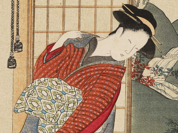 Shobai no fujin by Katsukawa Shunsho, (Medium print size) / BJ294-931