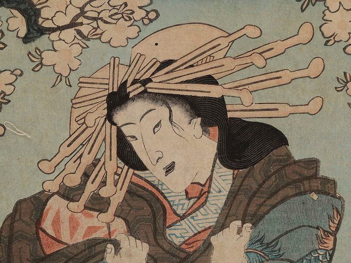 Gohensho sagoto no uchi, Agemaki by Toyokuni III / BJ241-031