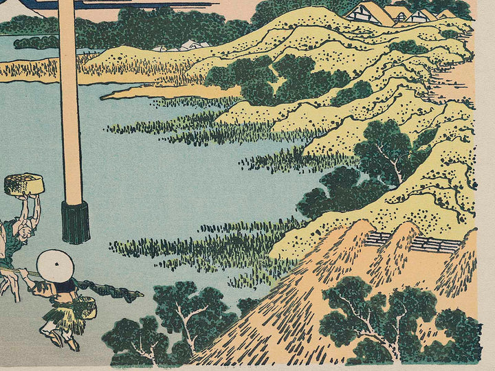 The Coast of Nobuto from the series Thirty-six Views of Mount Fuji by Katsushika Hokusai, (Medium print size) / BJ275-765