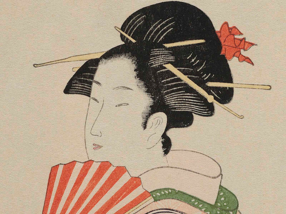 Seiro geisya sen by Chobunsai Eishi, (Large print size) / BJ263-389
