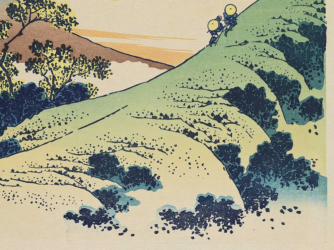 Inumetoge Pass in Kai Province from the series Thirty-six Views of Mount Fuji by Katsushika Hokusai, (Medium print size) / BJ297-647