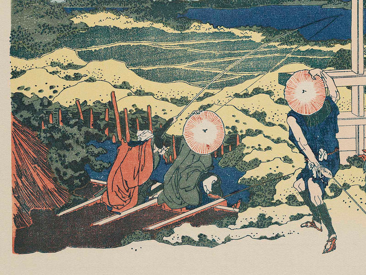 Senju in Musashi Province from the series Thirty-six Views of Mount Fuji by Katsushika Hokusai, (Medium print size) / BJ275-779