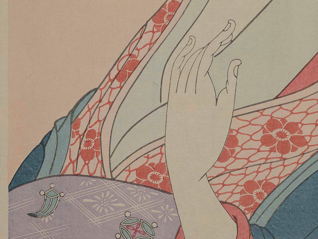Ogiya nai Takigawa by Chobunsai Eishi, (Large print size) / BJ223-111