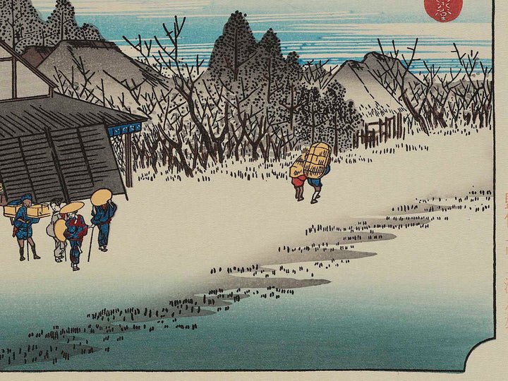 Tokaido Gojusan-tsugi (Ishibe) by Hiroshige (made by Takamizawa) / BJ206-052