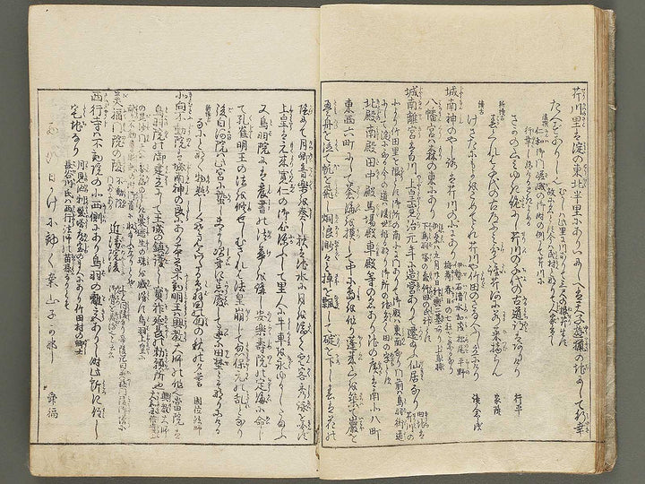 Miyako meisho zue Volume 5 by Takehara Shunchosai / BJ291-445