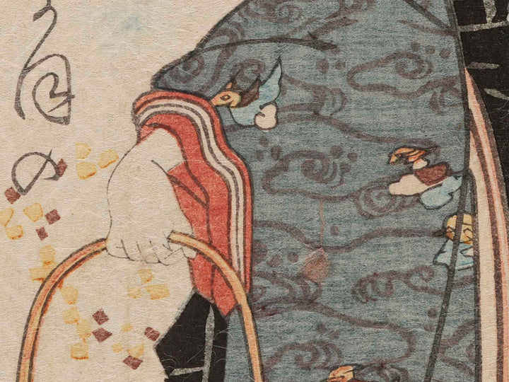 Asagao by Utagawa Kunisada(Toyokuni III) / BJ285-481
