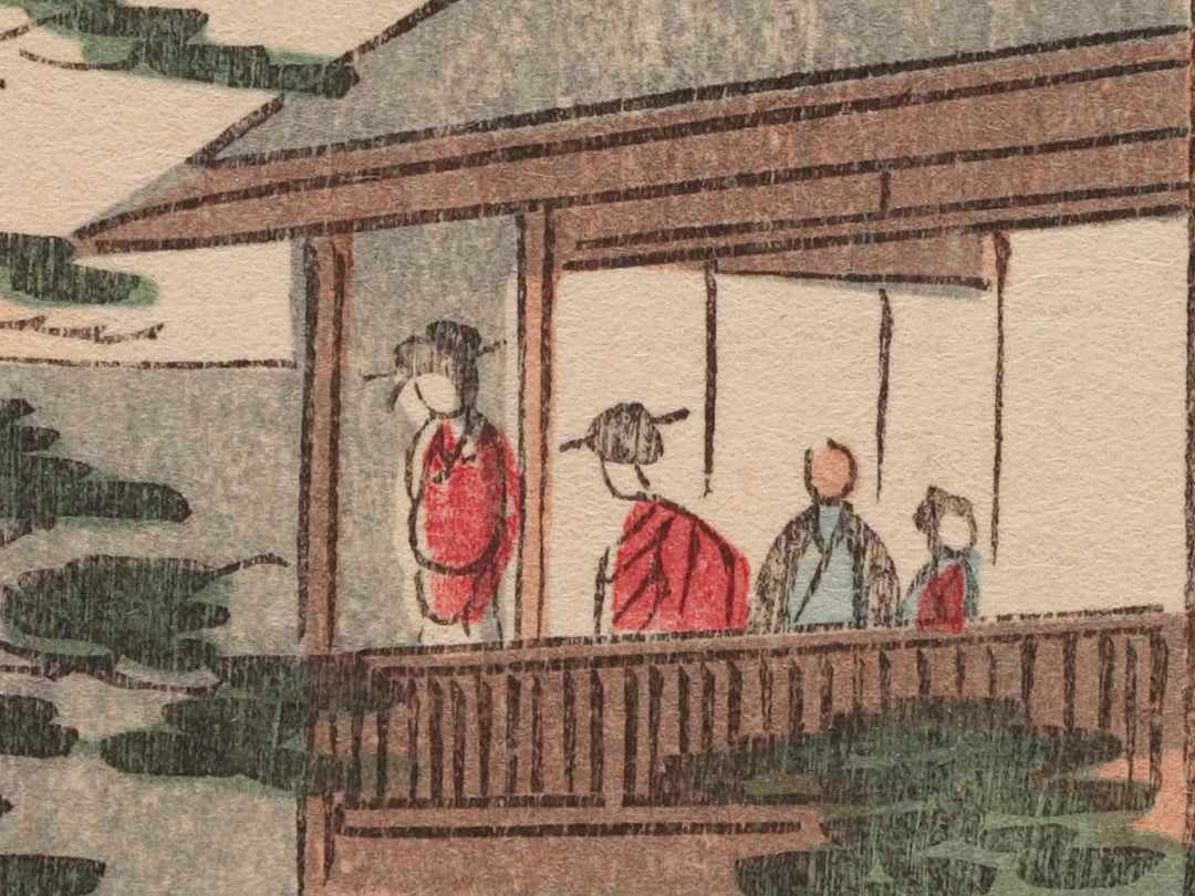 Meisho Edo Hyakkei (Tamagawa tsutsumi no hana) / BJ272-335