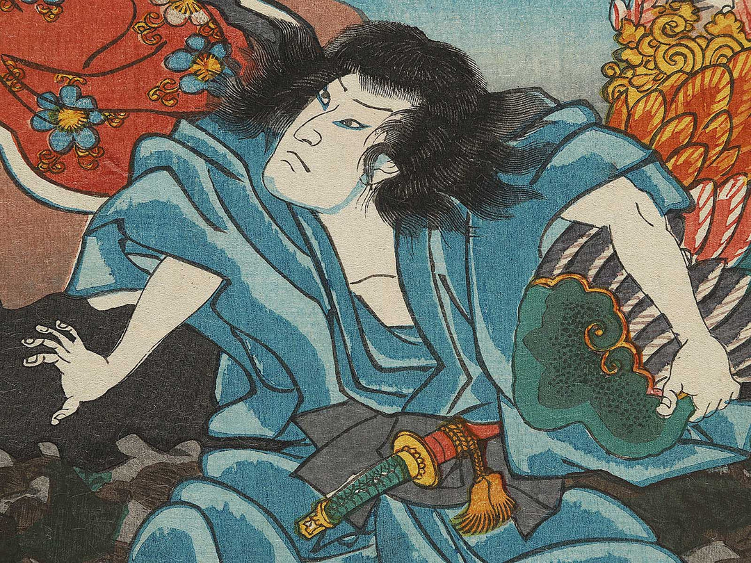 Jusan from the series Shaka hassoki imayo utsushie by Utagawa Kunisada   / BJ298-711