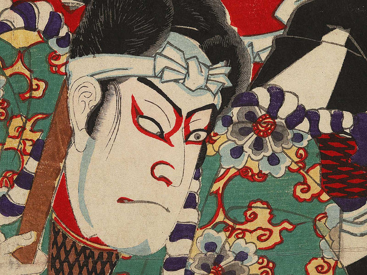 Kabuki actor by Baido Kunimasa / BJ298-235