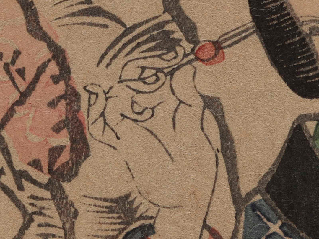 Kabuki actor, Otani Tomoemon by Utagawa Kunisada / BJ246-295