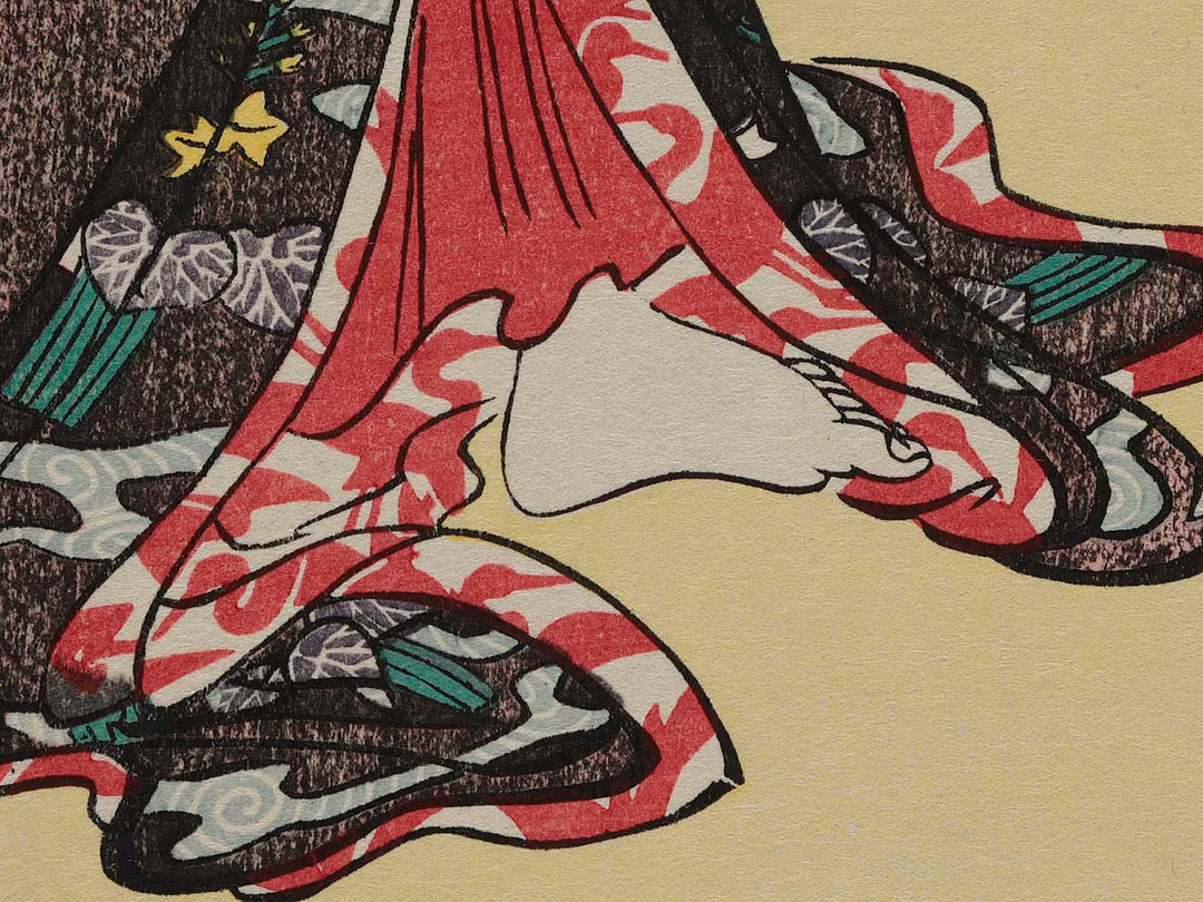 Jobon no zu from the series Fuzoku sandan musume by Kitagawa Utamaro, (Large print size) / BJ222-663