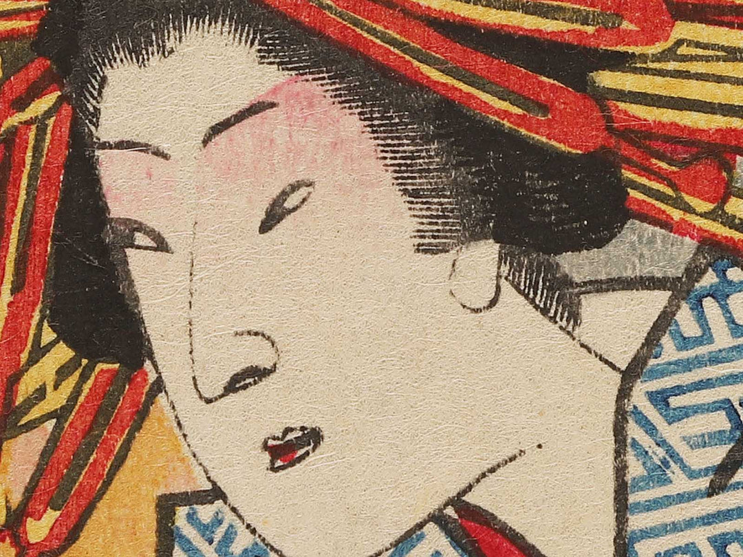 Bishu ronai Morokoshi Sakyo from the series Meigi hikaku by Utagawa Fusatane / BJ292-712