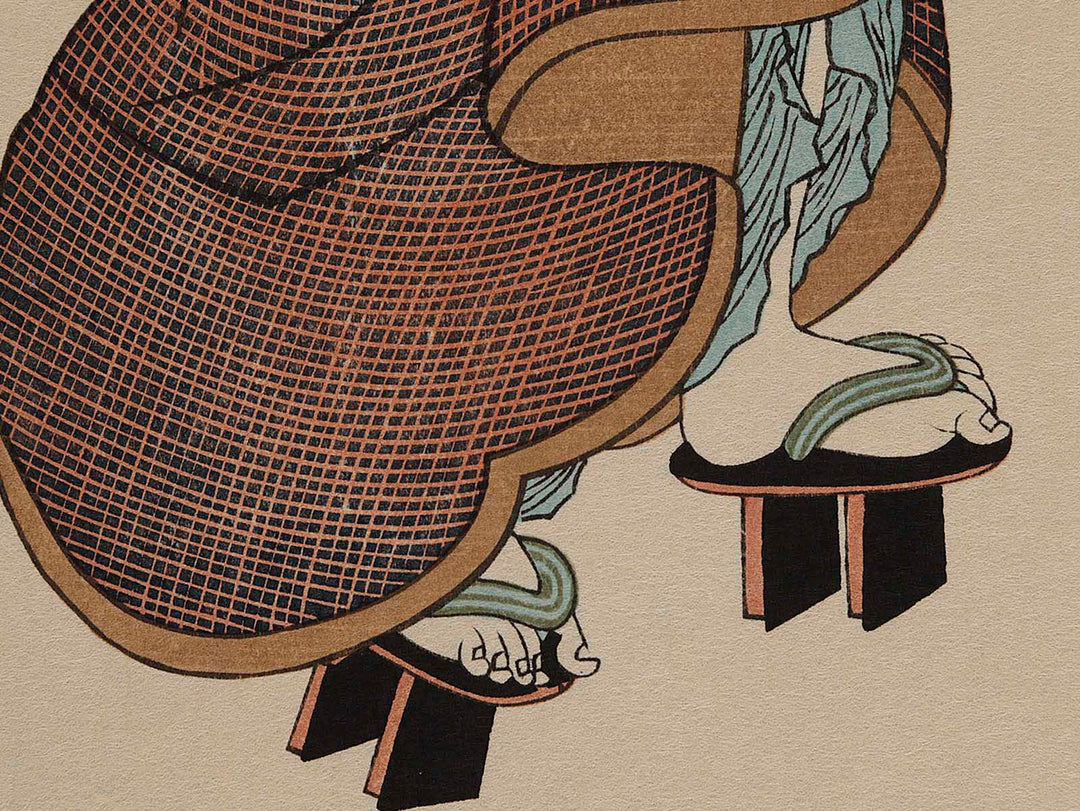 Rakuyo pontocho hondume ichimei shiroyumoshi from the series Ukiyo no meisho zue by Utagawa Kunisada(Toyokuni III), (Large print size) / BJ236-299