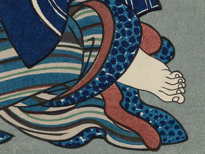Ri from the series 8 Views of Incidents in Daily Life by Utagawa Kuniyoshi, (Large print size) / BJ224-350