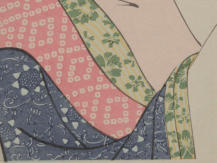 Shiratsuyu of Wakanaya by Chokosai Eisho, (Large print size) / BJ223-314