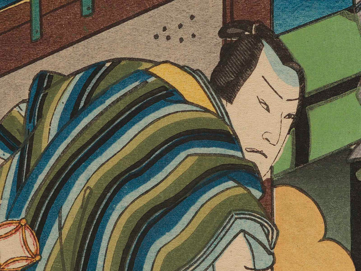 Rokudanme from the series Kanadehon chushingura by Ichiyosai Yoshitaki / BJ280-042