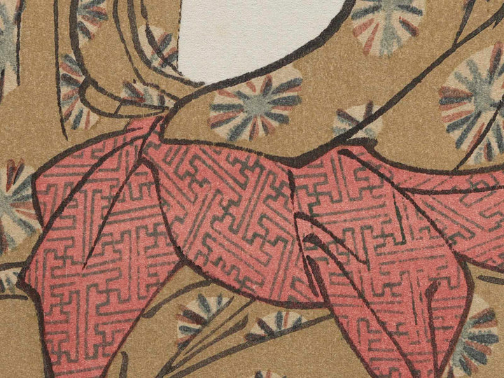 Smoking from the series Ten Classes of WomenÕs Physiognomy by Kitagawa Utamaro, (Medium print size) / BJ215-005