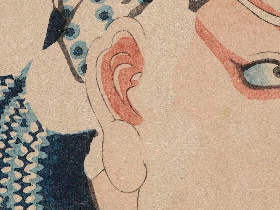 Sendo Kajikuro from the series Hakkenden inunososhi no uchi by Utagawa Kunisada(Toyokuni III) / BJ271-418