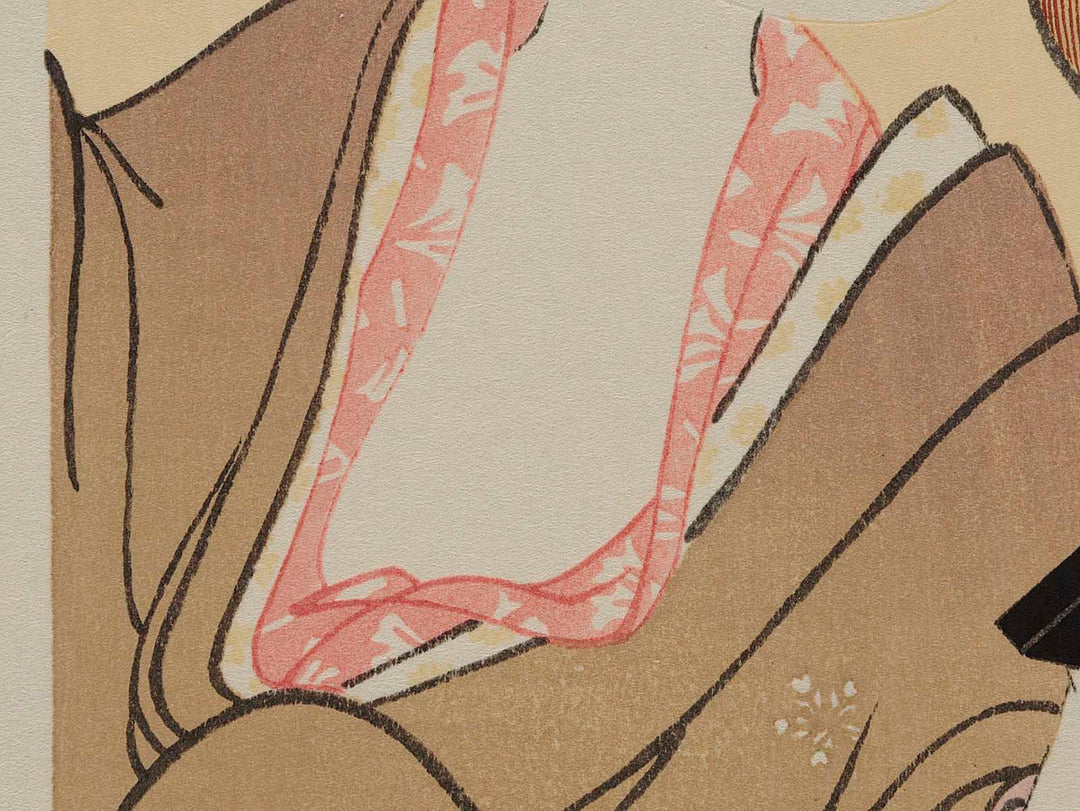 hour of the Snake (around 10am) from the series Daughter Sundial by Kitagawa Utamaro, (Medium print size) / BJ221-529